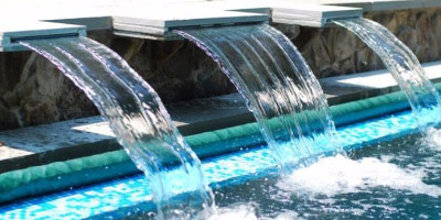 water feature and waterfall design and construction maryland