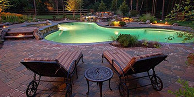 pool construction and design