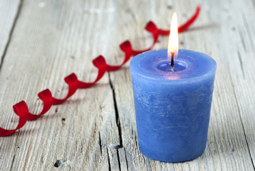 blue-candle