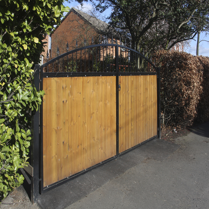 Arched Secure Gates