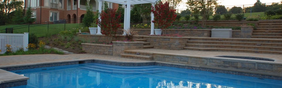 Pavilion by the pool