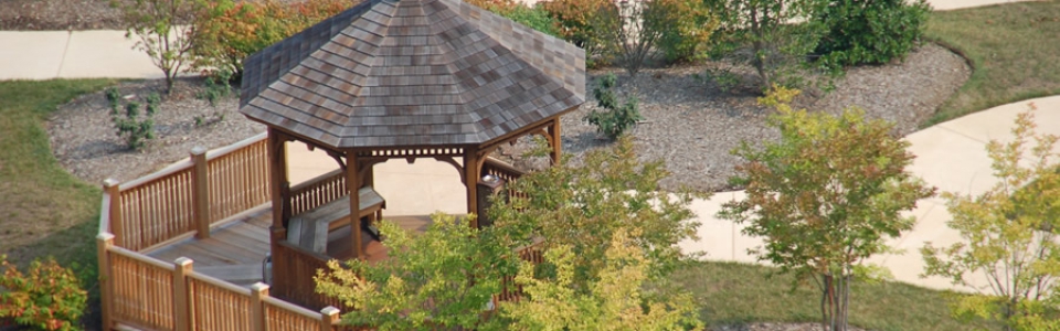 Pavilion by the pool