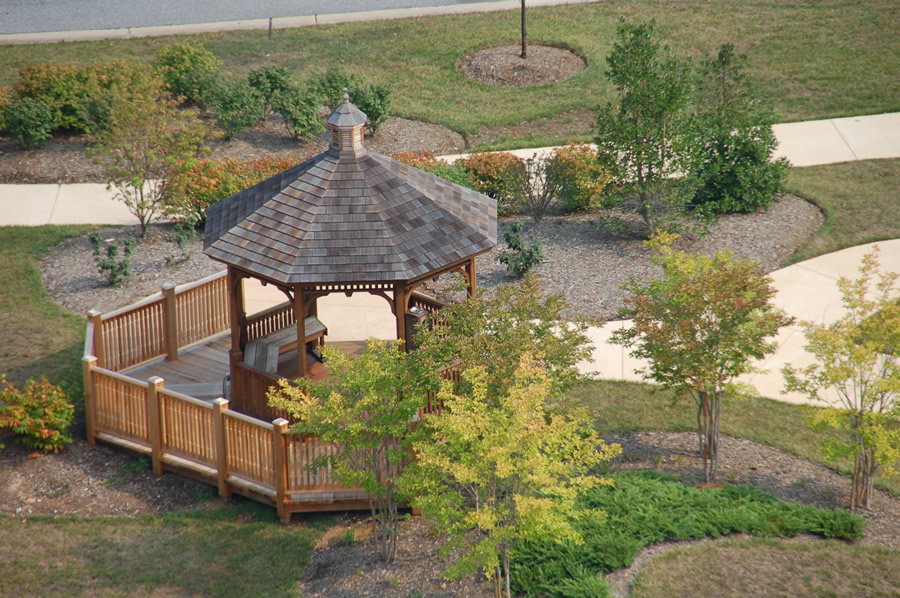 Pavilion by the pool