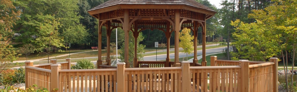 Pavilion by the pool