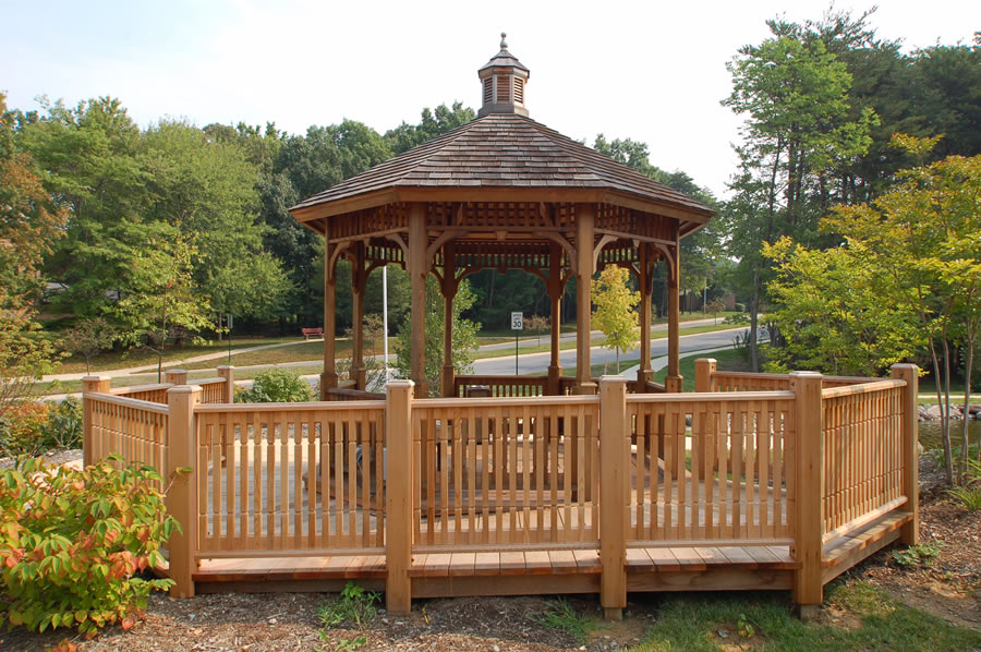 Pavilion by the pool